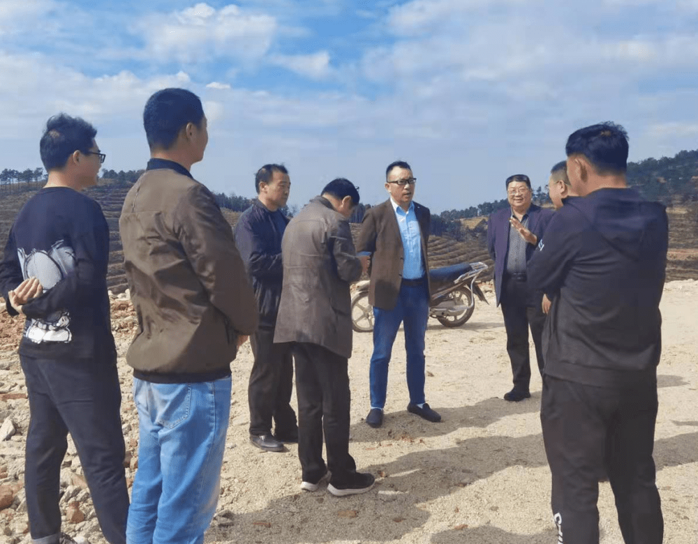永和集團董事長孔德穩深入項目現場指導工作